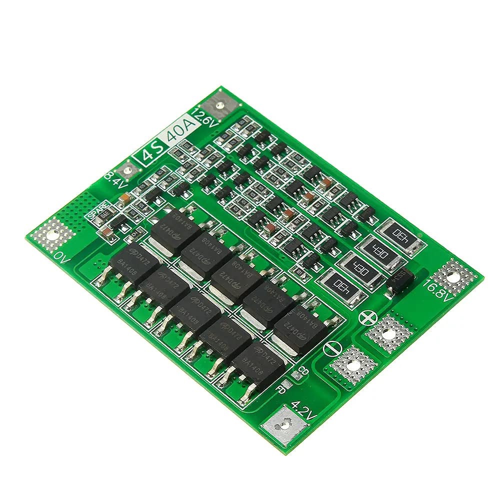 Battery Charging Balancer for Lithium-ion 18650 16.8V 40A 4S | TechMaze ...
